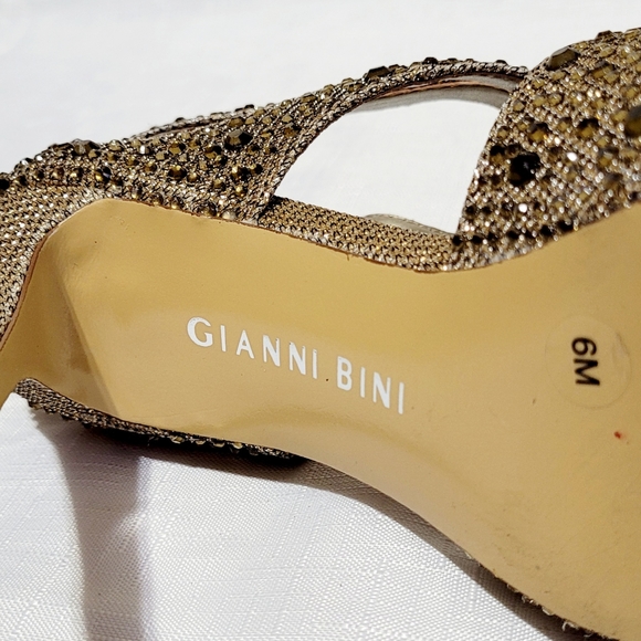 GIANNI BINI DRESS SHOES SIZE 6M HIGH HEELS - Picture 8 of 13